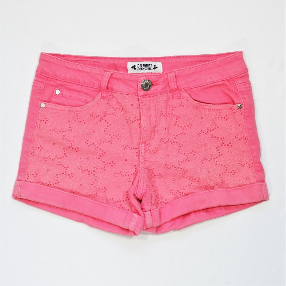 Celebrity Pink Shorts size 14 lace girls